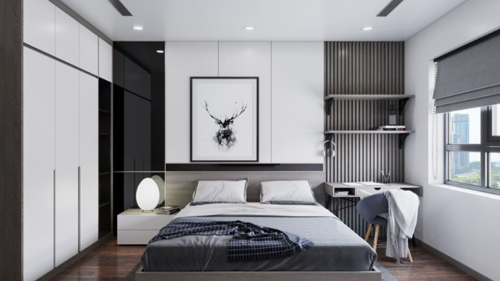 Phòng ngủ hiện đại mang phong cách đơn giản