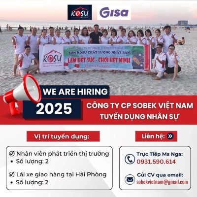 sơn kosu tuyển dụng năm 2025